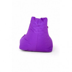 Puff Bean Bag Large Púrpura Practica Hogar