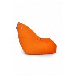 Puff Bean Bag Large Naranja Practica Hogar