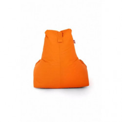 Puff Bean Bag Large Naranja Practica Hogar