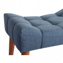 Puff New Cool Azul Sajonia Practica Hogar