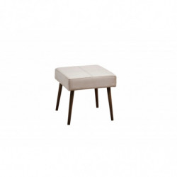 Puff Adal Beige Practica Hogar