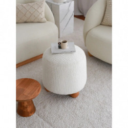Puff Fumi Blanco Practica Hogar