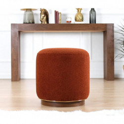 Puff Zeone Rojo Azulejo Practica Hogar
