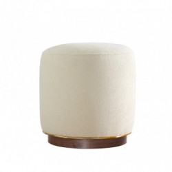 Puff Zeone Crema Practica Hogar