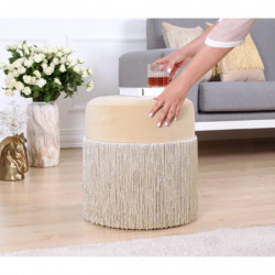 Puff Merkur Crema Practica Hogar