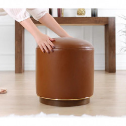Puff Milotte Camel Practica Hogar
