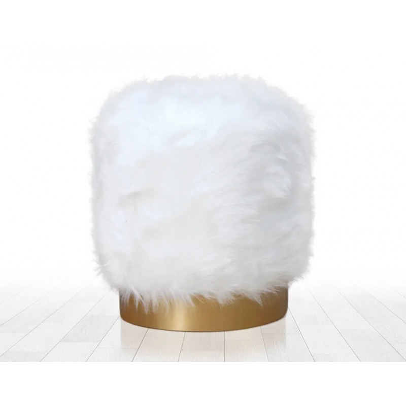 Puff Lovett Blanco Practica Hogar