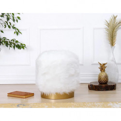 Puff Lovett Blanco Practica Hogar