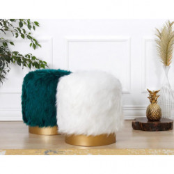 Puff Lovett Blanco Practica Hogar