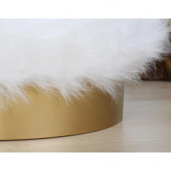 Puff Lovett Blanco Practica Hogar