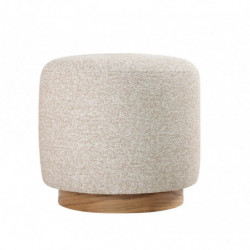 Puff Cheriton Beige Practica Hogar