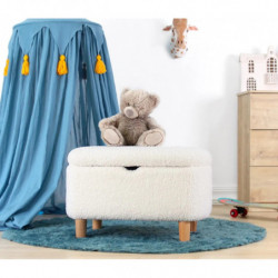 Puff Moouv 3330 Blanco Practica Hogar