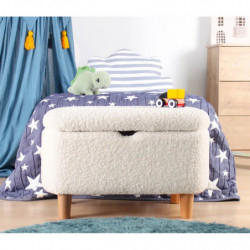 Puff Moouv 3330 Blanco Practica Hogar