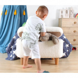 Puff Moouv 3330 Blanco Practica Hogar