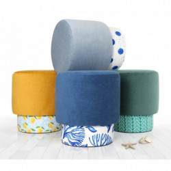 Puff Colyos 8852 Multicolor Practica Hogar
