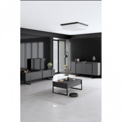 Aparador Luxe Antracita Negro Practica Hogar