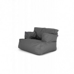 Puff Bean Bag Relax Gris Practica Hogar