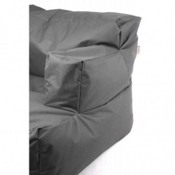 Puff Bean Bag Relax Gris Practica Hogar