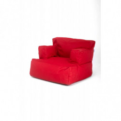 Puff Bean Bag Relax Rojo Practica Hogar