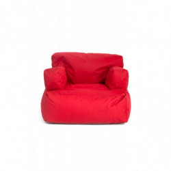 Puff Bean Bag Relax Rojo Practica Hogar