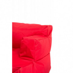 Puff Bean Bag Relax Rojo Practica Hogar