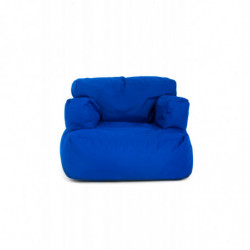 Puff Bean Bag Relax Azul Practica Hogar