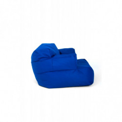 Puff Bean Bag Relax Azul Practica Hogar
