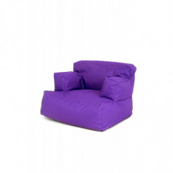 Puff Bean Bag Relax Púrpura Practica Hogar