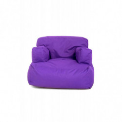 Puff Bean Bag Relax Púrpura Practica Hogar