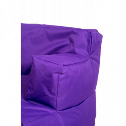Puff Bean Bag Relax Púrpura Practica Hogar