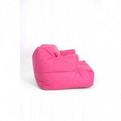 Puff Bean Bag Relax Rosa Practica Hogar
