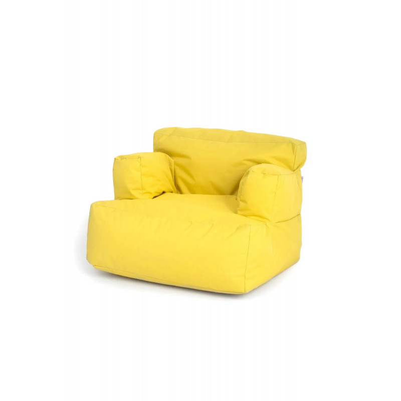 Puff Bean Bag Relax Amarillo Practica Hogar Puff Bean Bag Relax Amarillo Practica Hogar