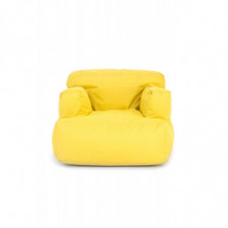 Puff Bean Bag Relax Amarillo Practica Hogar