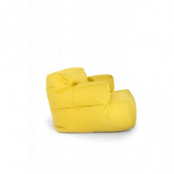 Puff Bean Bag Relax Amarillo Practica Hogar