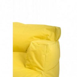 Puff Bean Bag Relax Amarillo Practica Hogar