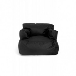 Puff Bean Bag Relax Negro Practica Hogar