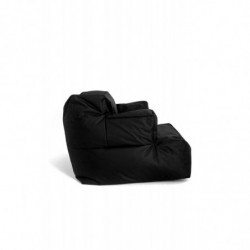 Puff Bean Bag Relax Negro Practica Hogar