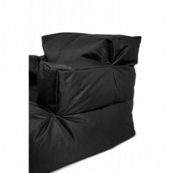 Puff Bean Bag Relax Negro Practica Hogar
