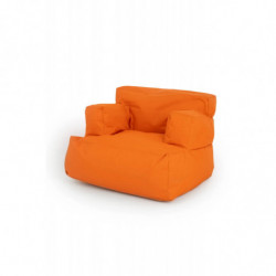 Puff Bean Bag Relax Naranja Practica Hogar