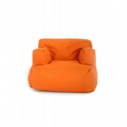 Puff Bean Bag Relax Naranja Practica Hogar