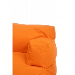 Puff Bean Bag Relax Naranja Practica Hogar