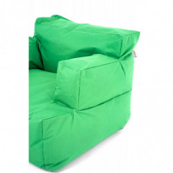 Puff Bean Bag Relax Verde Practica Hogar