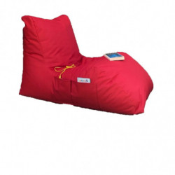 Puff Bean Bag Daybed Rojo Practica Hogar