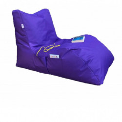 Puff Bean Bag Daybed Púrpura Practica Hogar