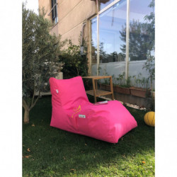 Puff Bean Bag Daybed Rosa Practica Hogar