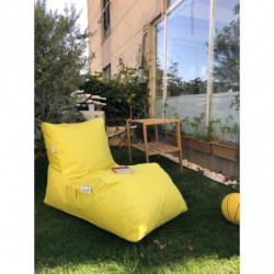 Puff Bean Bag Daybed Amarillo Practica Hogar