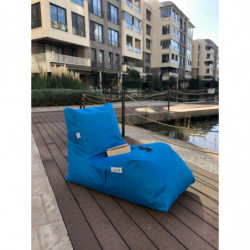 Puff Bean Bag Daybed Turquesa Practica Hogar