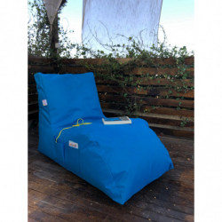 Puff Bean Bag Daybed Turquesa Practica Hogar