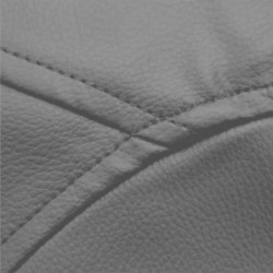 Puff Bean Bag Deri Armut Gris Practica Hogar