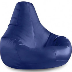 Puff Bean Bag Deri Armut Azul Practica Hogar